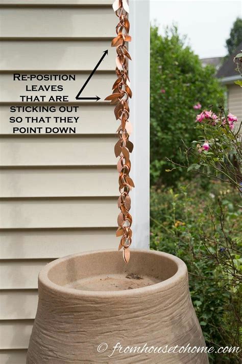 Rain Chain Rain Chain Garden Rain Chain Diy Copper Rain Chains