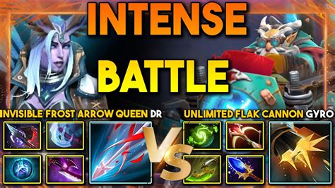 Intense Hard Carry Battle Invisible Frost Arrow Drow Ranger Vs