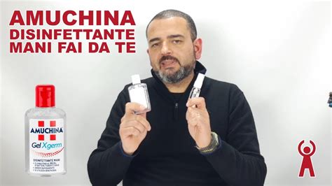 Amuchina Gel Disinfettante Mani Fai Da Te YouTube