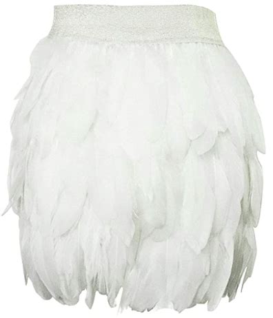 Disney Discovery- White Feather Skirts - Fashion