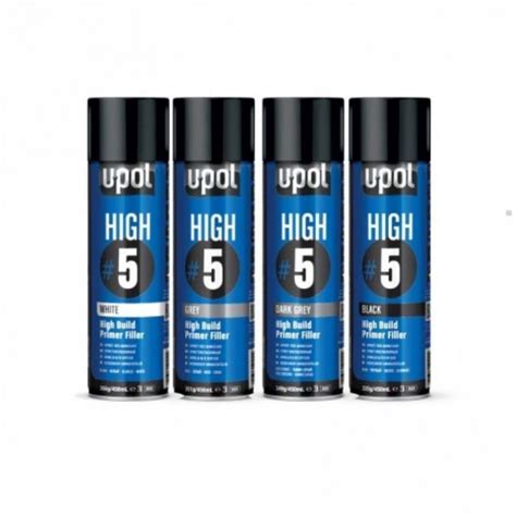 6 X UPOL HIGH 5 PRIMER AEROSOLS BULK DEAL