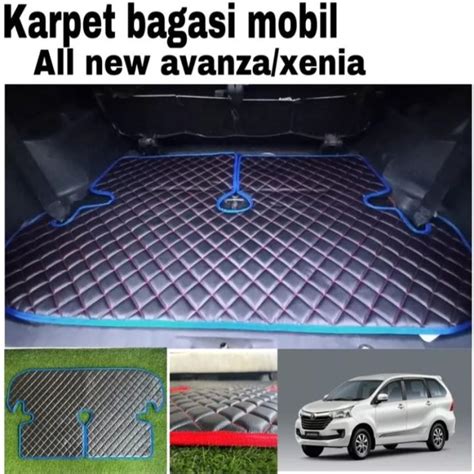 Karpet Bagasi Belakang Premium All New Avanza Xenia Motif Wajik