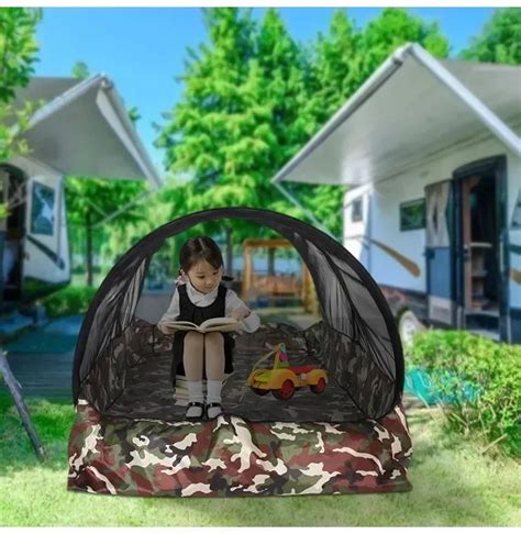 Imperme Vel Camping Mosquito Net Viagem Dobr Vel Port Til Exterior