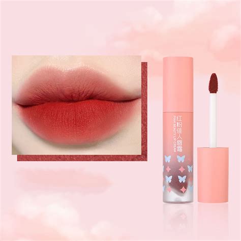 Lipstick Soft Mist Portable Moisturizing Non Dry Lipstick Red Lips Long Lasting Waterproof