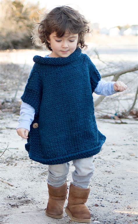 Baby Poncho Knitting Pattern Atelier Yuwa Ciao Jp