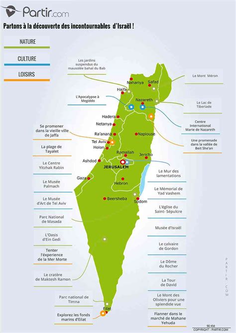 Carte Israel Voyage Carte Plan