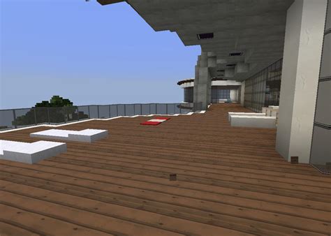 Modern Cliffside House Minecraft Map