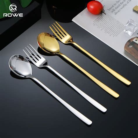 ROWE Korean Cutlery Korean Style Flatware Korean Spoon And Fork