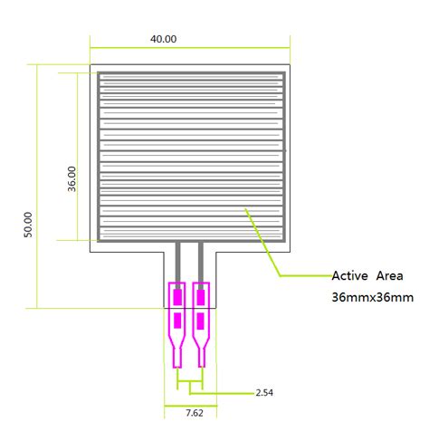 Rp S40 St Thin Film Pressure Sensor 40mmx40mm Dfrobot Sen0296 Core Electronics Australia