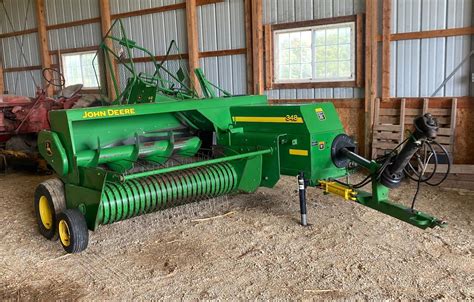 John Deere 348 Hay And Forage Balers Square For Sale Tractor Zoom