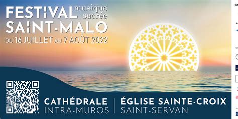 Festival Van Heilige Muziek Saint Malo Baai Van De Mont Saint