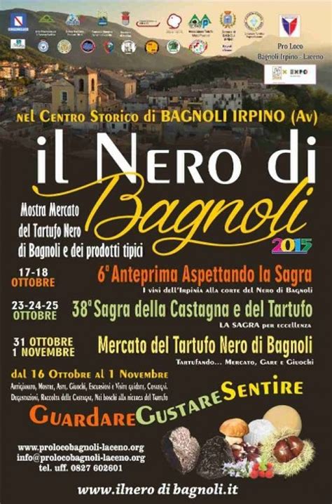 Sagra Della Castagna E Del Tartufo A Bagnoli Irpino