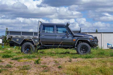 Toyota 79 Series Landcruiser Dual Cab 300mm Ute Trays Norweld