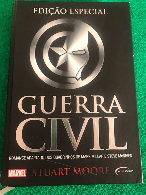 Marvel Livro Guerra Civil Edição Especial de Colecionador Livro