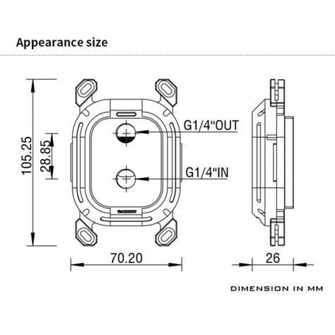 Barrow Acrylic Kepler Series Cpu Waterblock Lrc Rgb Amd Am Am