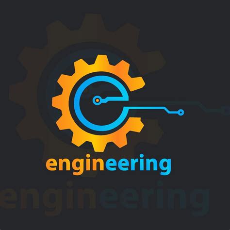 Engineering tech logo 20546398 Vector Art at Vecteezy