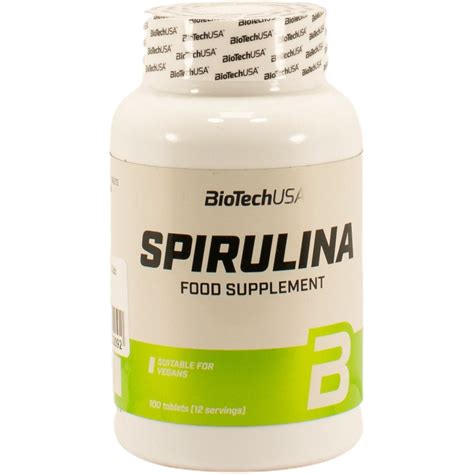 Bio Tech Spirulina Tabletta 100 Db Magyar Egészségbolt