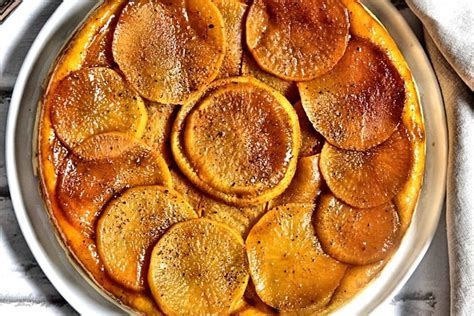 Tarte Tatin Aux Navets Et Curcuma