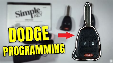 Easy Diy Dodge Key Fob Programming For Ram Durango And Dakota Fobbattery