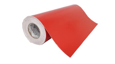 Adesivo Vinil Pvc Vermelho Vivo Semibrilho Tri Ngulo Screen