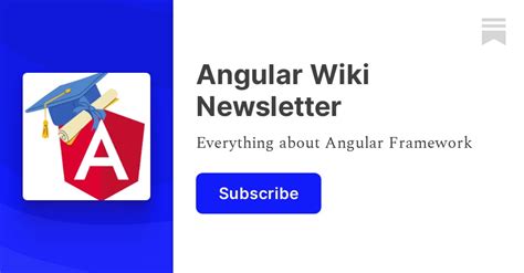 Angular Wiki Newsletter Arunkumar Gudelli Substack