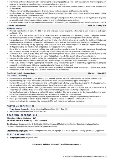 Marketing Director Resume Template Prntbl Concejomunicipaldechinu Gov Co