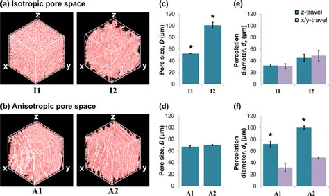 Micro CT analysis of each scaffold structure Representative 1 mm³