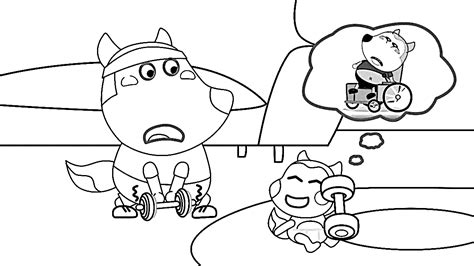 96 Best Ideas For Coloring Wolfoo And Lucy Coloring Pages