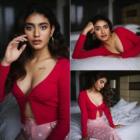 Wink Girl Priya Prakash Varrier Shares Steamy Bedroom Pictures