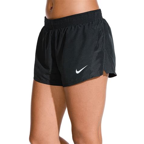 Short Nike 10k Feminino Preto E Cinza Zattini