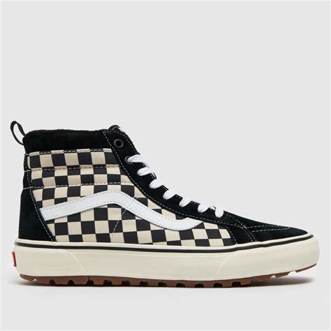 Vans White Black Sk8 Hi Mte 1 Trainers Trainerspotter