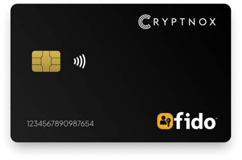 Cryptnox Fido Security Key Card Ultimate Authentication Protection