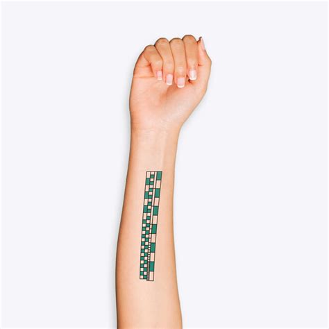 Get a temporary ruler tattoo from tested (adam savage's tattoo) - Everything Else - Glowforge ...