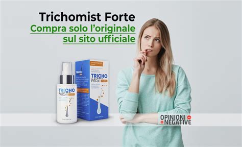 Trichomist Forte Recensioni Negative E Opinioni 2025 Truffa O Funziona