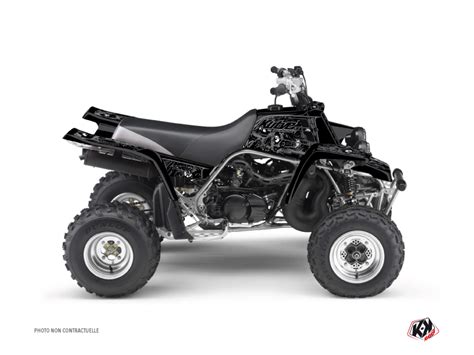 Yamaha Banshee Atv Zombies Dark Graphic Kit Black Kutvek Kit Graphik