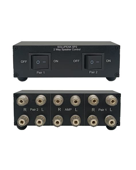 Buy Solupeak Premium Zone Speaker Selector Switch Box Way Stereo