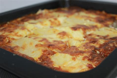 GRATINADO DE PATATAS Comparterecetas