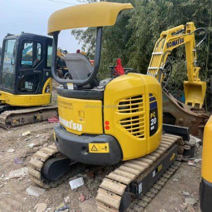 Second Hand Excavator Komatsu PC20 Without Cab Excav Small Digger