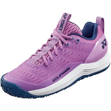 Yonex Power Cushion Eclipsion 3 Clay Court Lavender Women S Tennis Shoe