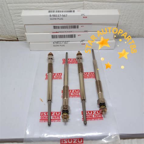 Jual Glow Plug Busi Pemanas Isuzu New D Max Dmax New Jj Harga Satuan