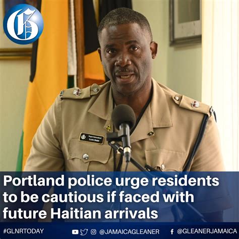 Jamaica Gleaner On Twitter The Police In Portland Are Urging