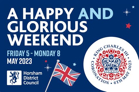 Save The Date For A Happy And Glorious Weekend Of Coronation