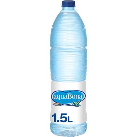 Comprar Agua Mineral Natural Sin Gas Botella 1 5 L AQUABONA