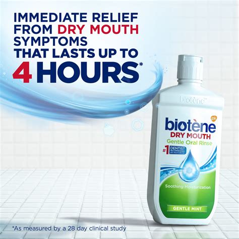 Biotene Moisturizing Oral Rinse Mouthwash For Dry Mouth Care Mint