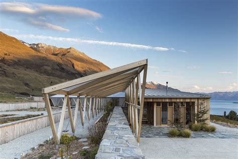 Techlam Visual Glulam Beams In The Roof Structure Por Techlam NZ Archello