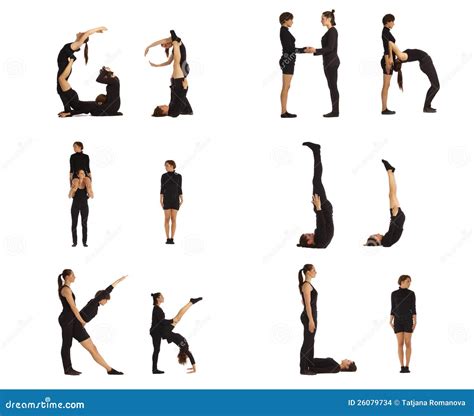 Abc Clipart Body Letters