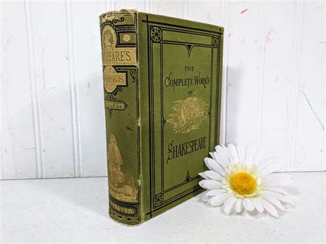 Complete Works Of Shakespeare Illustrated Book Circa 1800s Etsy