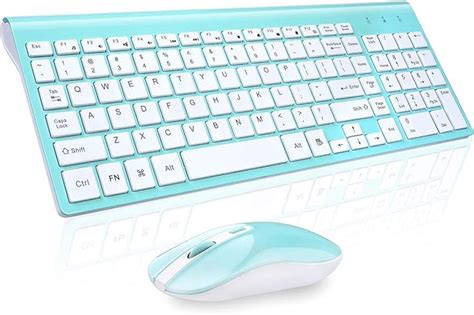 Wireless Keyboard Mouse Combo Cimetech Compact Full Size Wireless