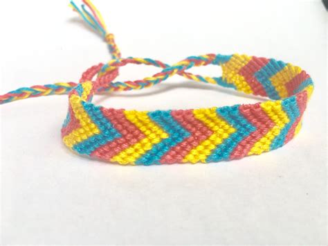 Pride Bracelet Pansexual Pride Lgbt Friendship Bracelet Handmade