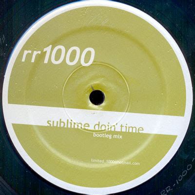 Sublime – Doin' Time (Bootleg Mix) (2002, Vinyl) - Discogs